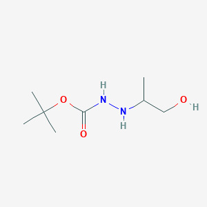 tert-Butyl 2-(1-hydroxypropan-2-yl)hydrazinecarboxylate