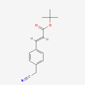 tert-Butyl 4-(Cyanomethyl)cinnamate