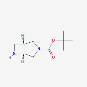 tert-butyl (1R,5R)-3,6-diazabicyclo[3.2.0]heptane-3-carboxylate