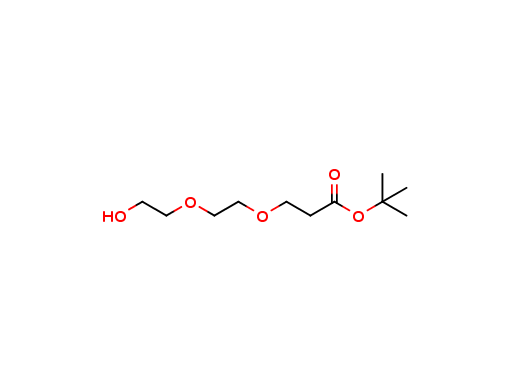 tert-butyl 3-[2-(2-hydroxyethoxy)ethoxy]propanoate