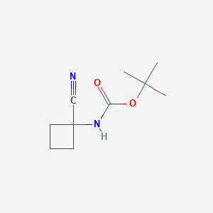 tert-butyl N-(1-cyanocyclobutyl)carbamate