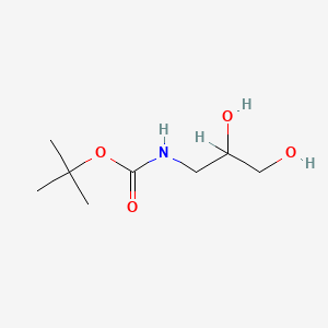 tert-butyl N-(2,3-dihydroxypropyl)carbamate