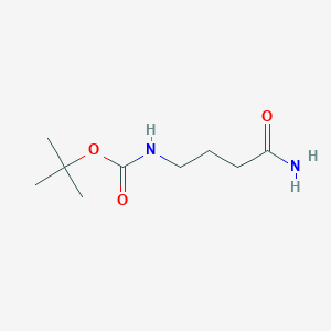tert-butyl N-(4-amino-4-oxobutyl)carbamate