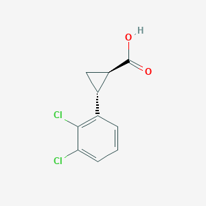 trans-2-(2,3-Dichlorophenyl)cyclopropanecarboxylic Acid